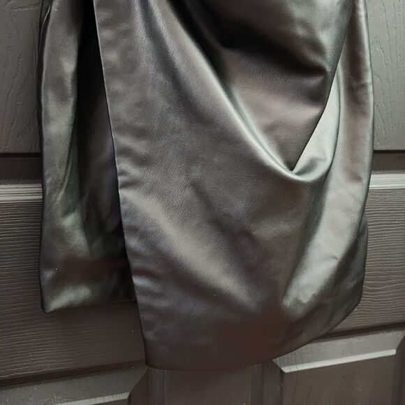 Zara Faux Leather Mini Dress - Picture 16 of 16